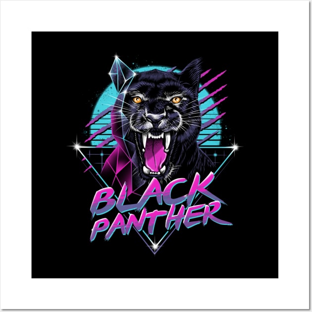 Rad Panther Wall Art by Vincent Trinidad Art